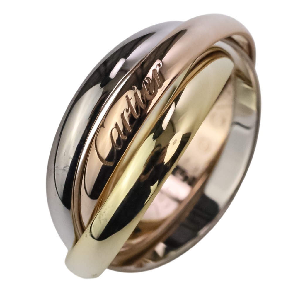 Cartier Trinity Ring, 750 series, Size 50, Gold, Women's